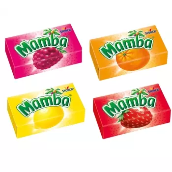 Жевательные Конфеты Mamba в ассортименте, 26,5 г
