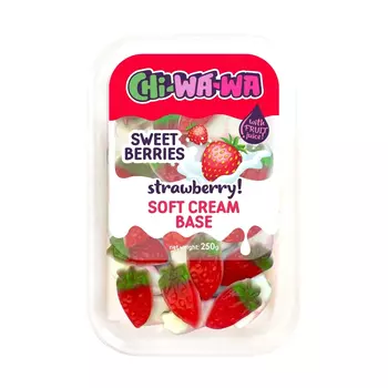 Жевательный мармелад Chi-wa-wa со вкусом клубники, 250 г