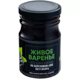 Живое варенье Планета Сибирь из ежевики на березовом соке, 200 мл