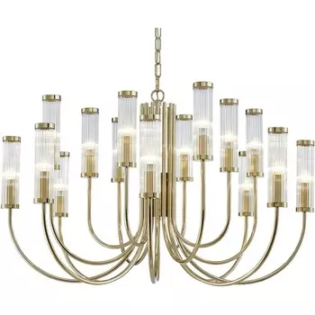 Подвесная люстра Newport 4550 4558+4+4/C gold
