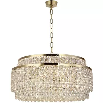Подвесная люстра Newport 8530 8530/80 C gold polished