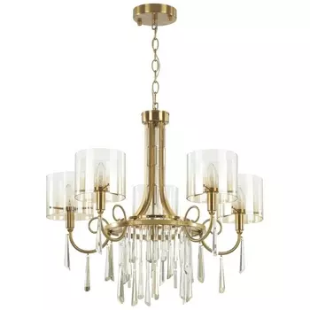 Подвесная люстра Odeon Light Nicole 4886/5 с подвесками