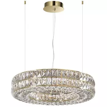 Подвесная люстра Odeon Light Panta 4926/85L золото/металл/хрусталь LED 85W 4000K 5074Лм
