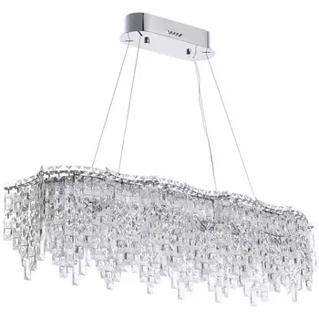 Подвесная люстра Odeon Light Rolta 5074/12 хром/прозрачный/металл/хрусталь E14 12*40W