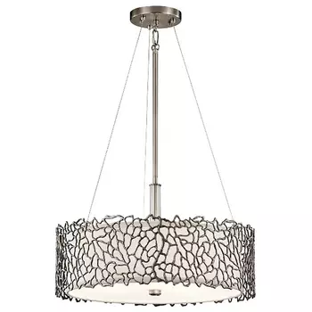 Подвесная люстра на штанге Kichler Silver Coral KL-SILVER-CORAL-P-A