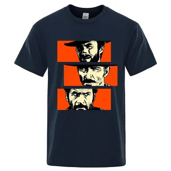 Женская ковбойская футболка The Good The Bad and Ugly Blondie Angel Eyes Tuco Il Buono Brutto Cattivo, хлопковая футболка большого размера XS
