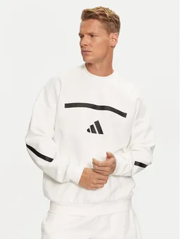 Толстовка свободного кроя Adidas, белый