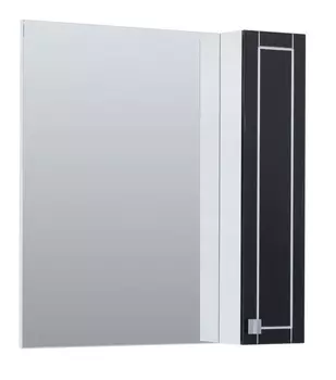 Зеркало-шкаф Aquanet Эрвин 80 00260308 черный