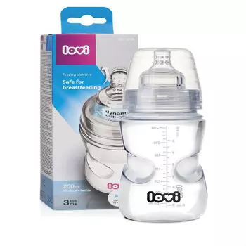 Lovi Бутылочка Lovi Medical+ 250 мл, 3м+ (Lovi, Детская посуда)