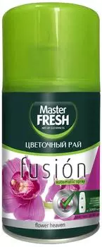 Сменный баллон Master Fresh Цветочный рай освежитель воздуха 250мл