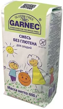 Смесь для выпечки Garnec Для оладий без глютена 600г