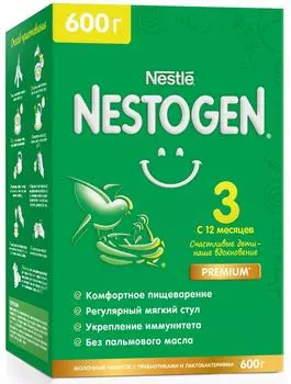 Смесь Nestogen 3 молочная 600г - Vprok.ru Перекрёсток