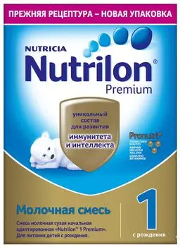Смесь Nutrilon 1 Premium молочная с 0 месяцев 350г