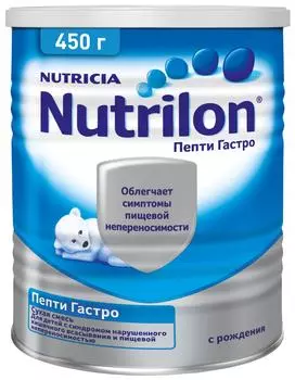 Смесь Nutrilon Пепти Гастро С 0 месяцев 450гс доставкой!