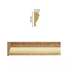 Молдинг DECOMASTER 161-933 ШК/18 60*20*2400мм
