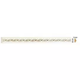 Молдинг Decor-Dizayn 15*8*2400мм 130-6/80