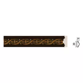 молдинг decor-dizayn 30*14*2400мм 157-2/42