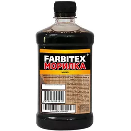 морилка деревозащитная farbitex водная мокко 0,5 л