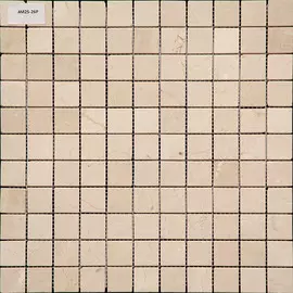 Мозаика из мрамора Natural 4M25-26P бежевая 30x30