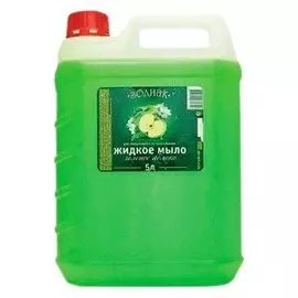 Мыло жидкое ЗОДИАК 5л Зеленое яблоко /АМС Медиа/ К10-1