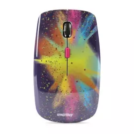 мышь беспроводная smartbuy 327ag splash разноцветная (sbm-327ag-sp-fc)
