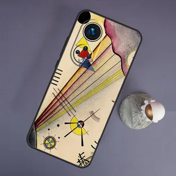 Чехол с изображением Василия Кандинского для Huawei Honor Magic 5 Lite 70 50 X8 X9 a P20 P30 P40 P50 P60 Pro P Smart Nova 9 5T Huawei Nova 9