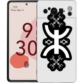 Чехол для телефона Google Pixel 8 A 7 6 Pro 6A 5G, черный, мягкий противоударный чехол на заднюю панель, силиконовый чехол из ТПУ, чехол с берберским флагом амазигов Pixel 6