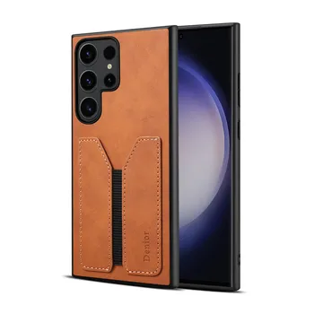Подходит для Samsung S24Ultra, чехол для мобильного телефона S23Ultra, задняя крышка для мобильного телефона, защитный чехол Edge Anti-Drop S24 серый