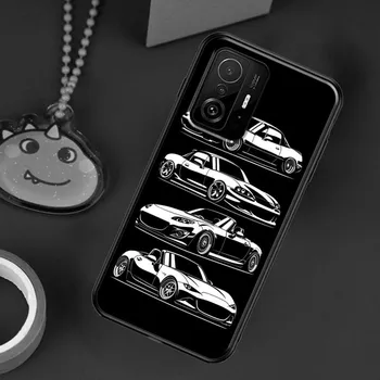 Чехол JDM Car RX7 MX5 для POCO F5 X5 X3 Pro X4 F4 GT F3 M5s C40, чехол для Xiaomi 13 12 Lite 11T 12T Pro 12X POCO X5