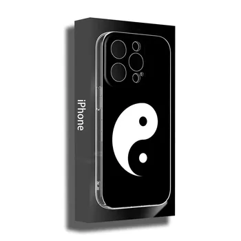 Чехол для телефона iPhone Tai Chi с карпом и драконом для IPhone 14 11 12 Pro 8 7 Plus X 14 Pro MAX 12 MINI XR XS 13, силиконовые чехлы для рыбалки 7Plus 8 Plus