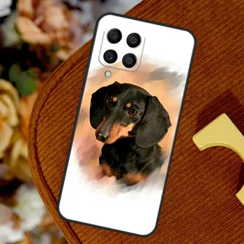Такса Собака для Samsung Galaxy M23 M33 M13 M53 M11 M51 M14 M34 M54 M15 M55 M20 M30s M12 M32 M52 Чехол Samsung M31s