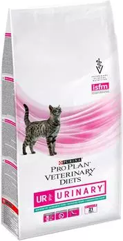 Сухой корм для кошек Pro Plan Veterinary diets UR Urinary для лечения МКБ с рыбой 1.5кг