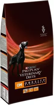 Сухой корм для собак Pro Plan Veterinary Diets OM Obesity Management при ожирении 3кг