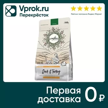 Сухой корм для кошек Craftia Harmona для стерилизованных из утки и индейки 320г