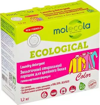 Стиральный порошок Molecоla для цветного белья 1.2кг