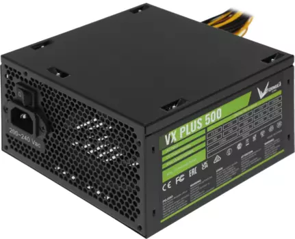 Блок питания 500 Вт ATX Formula V VX PLUS 500, 120 мм, Retail (VX PLUS 500W)