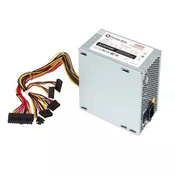 Блок питания 500Вт ATX Prime Box PC500W, 120 мм (ATX-500W)