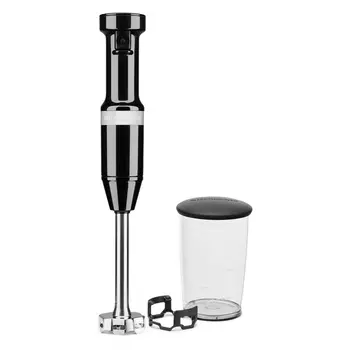 Блендер погружной KitchenAid Classic 5KHBV53EOB 180 Вт, черный (5KHBV53EOB)