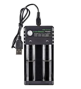 1 2 4 слота 3.7V 18650 14500 USB литий-ионный аккумулятор зарядное устройство независимая зарядка AA 1.5v 18350 16340 адаптер 1 slot
