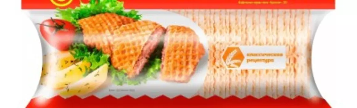 Вафельные коржи для котлет 50 г мини бризоли фаста