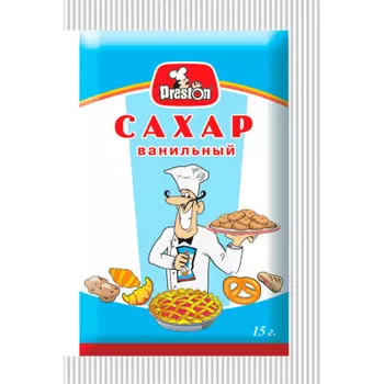 Ванильный сахар престон 15г