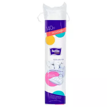 Ватные подушечки Bella 140шт