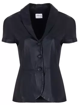 Жилет кожаный ARMANI COLLEZIONI
