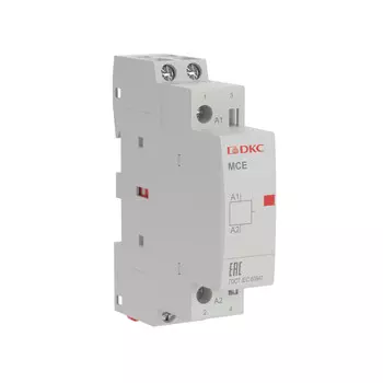 Контактор модульный DKC MCE Yon Max (MCE-25-20-A240) 240 В 25 А тип AC 2Р