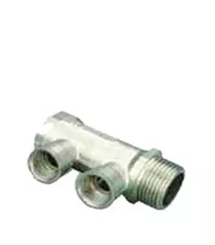 Коллектор Valtec 3/4 ВР(г) х 2 выхода 1/2 ВР(г) х 3/4" НР(ш) (VTc.550.N.0502)