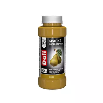 Колер краска Dali охра 0,25 л