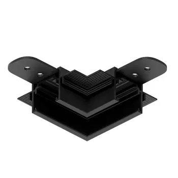 Коннектор для магнитного шинопровода L-образный Arte Lamp Optima черный (A731606)