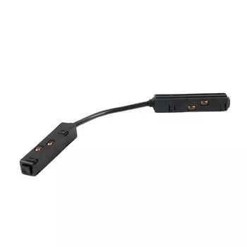 Коннектор для магнитного шинопровода гибкий Elektrostandard Slim Magnetic черный (a057214)