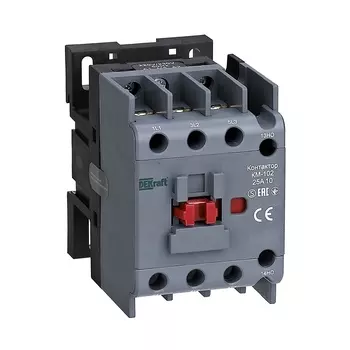 Контактор модульный Dekraft КМ-102 (22004DEK) 220-230 В 25 А тип AC 1НО