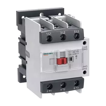 Контактор модульный Dekraft КМ-103 (22148DEK) 220-230 В 95 А тип AC 1НО+1НЗ
